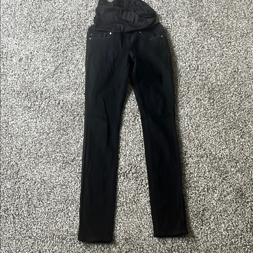 Hope & Howard Maternity Black Skinny Jeans size 2